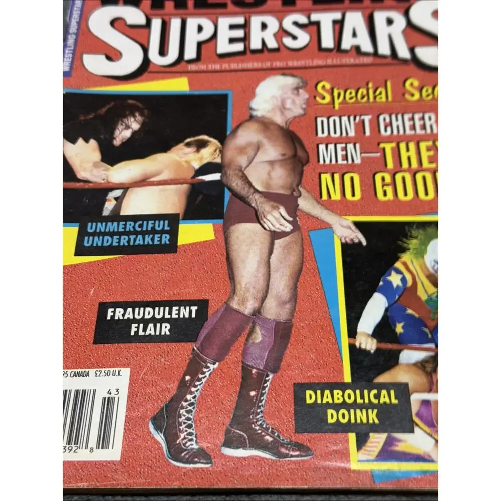 WRESTLING SUPERSTARS‎  FALL 1994 - RIC FLAIR / CACTUS JACK / DOINK THE CLOWN